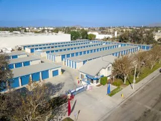 Price Self Storage Norco aerial view of facility.
